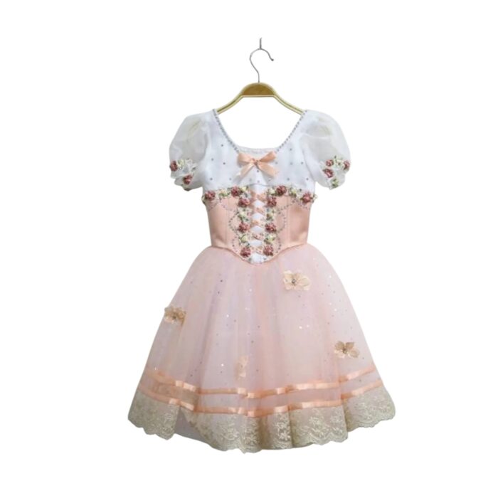 Peach Romantic Ballet Costume